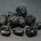 Nice Lot of 10 Tibetan Tektite Pieces From Tibet - 50 Grams