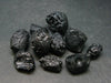 Nice Lot of 10 Tibetan Tektite Pieces From Tibet - 50 Grams