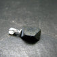 Magnetite Crystal Silver Pendant From Bolivia - 0.7" - 1.84 Grams
