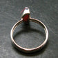 Pezzottaite Crystal Silver Ring From Madagascar - Size 7 - 2.01 Grams