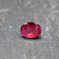Beautiful Rare Gem Bixbite Red Beryl Emerald Cut Stone From Utah USA - 0.28 Carats - 4.8x3.5 mm