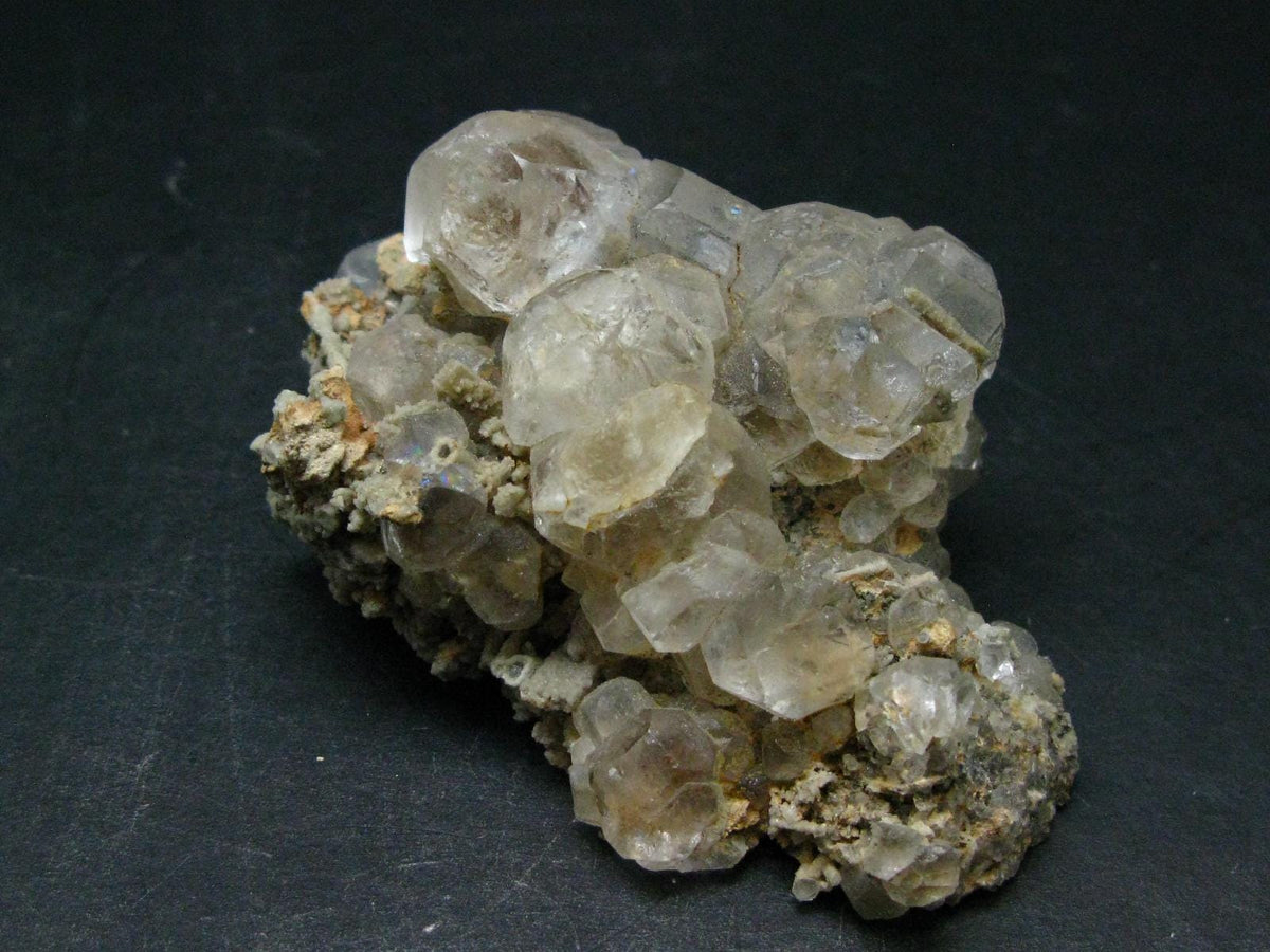 Colorless Fluorite Cluster From Russia - 3.2"
