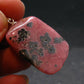 Rhodochrosite Sterling Silver Pendant From Alma Colorado - 1.5" - 12.0 Grams