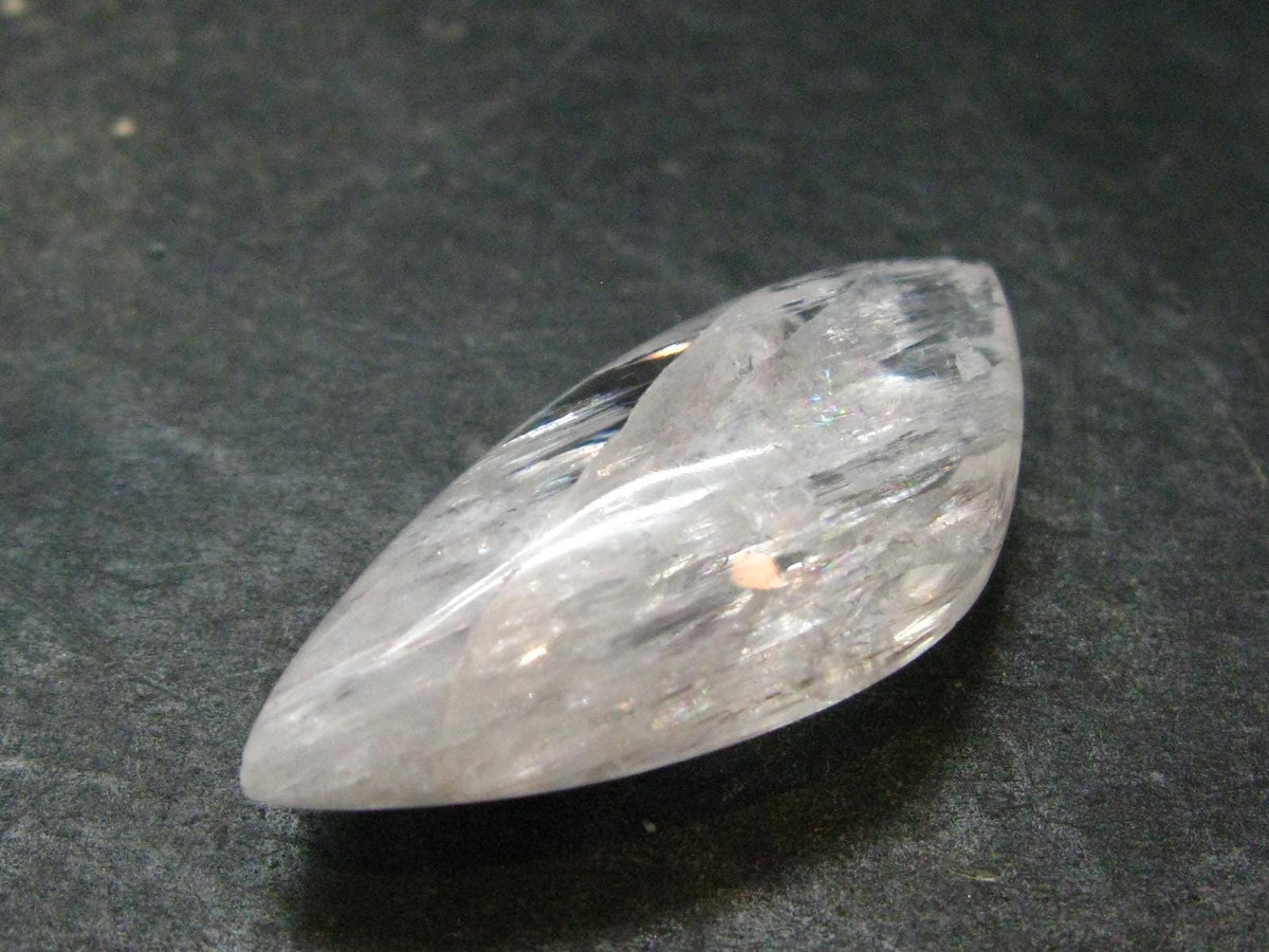 Large Clear Tumbled Petalite Stone from Brazil - 5.15 Grams - 1.3"