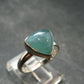 Extremely Rare Grandidierite Silver Ring From Madagascar - Size 7 - 2.71 Grams