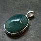 Extremely Rare Grandidierite Silver Pendant From Madagascar - 1.2" - 5.10 Grams