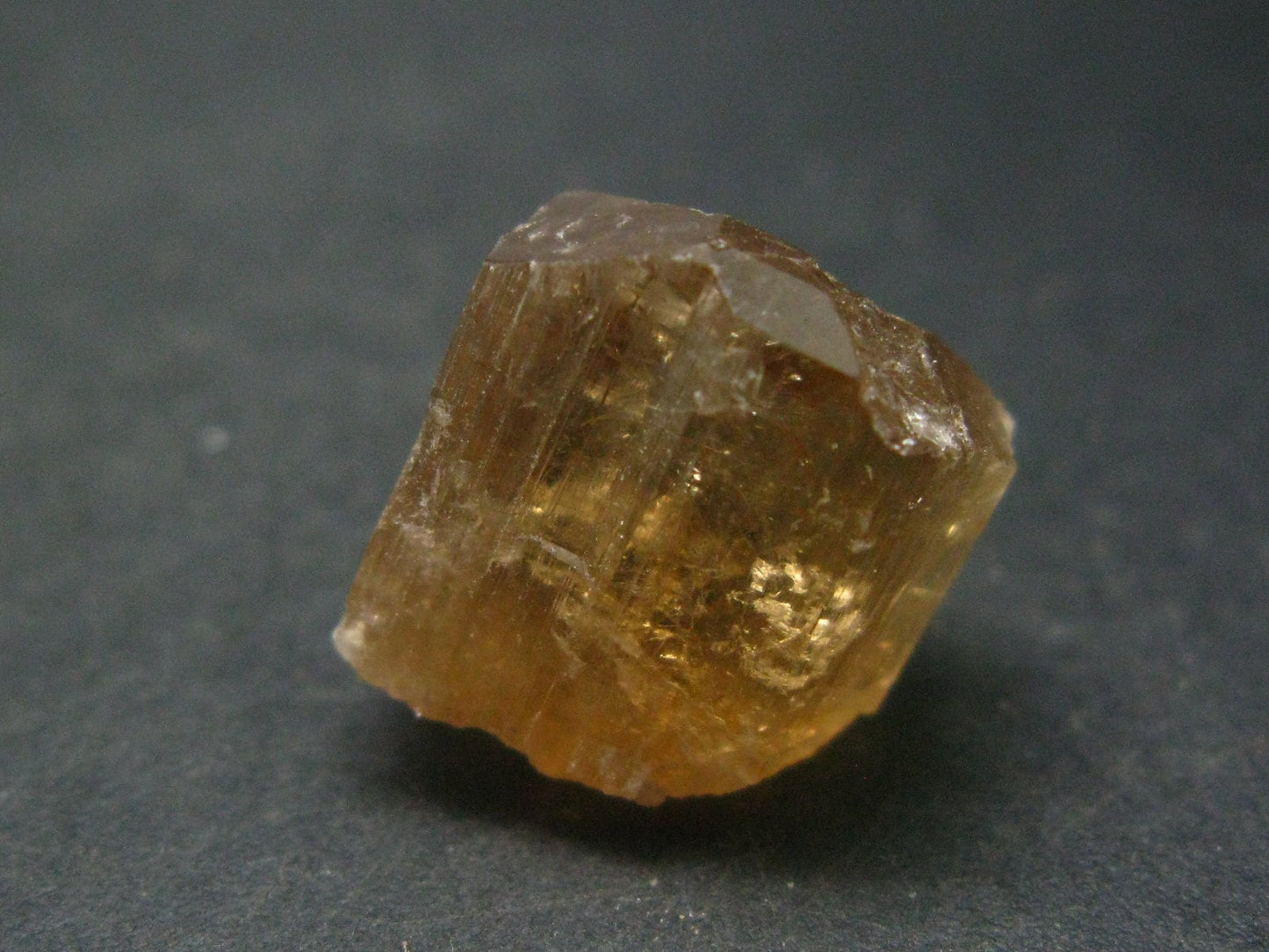 Golden Scapolite Crystal from Morocco - 37.85 Carats - 0.8"