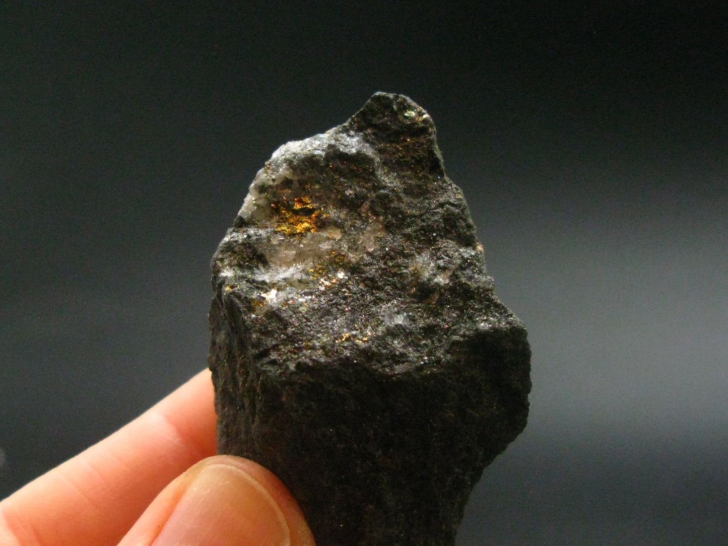 Healers Gold Pyrite With Magnetite Raw Stone From USA - 1.9" - 34.30 Grams