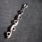 Moldavite Tektite Silver Pendant from Czech Republic - 1.8" - 3.38 Grams