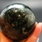 Nice Polished Seraphinite Clinochlore Sphere From Russia - 2.5"