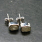Phenakite Phenacite Stud Earrings Sterling Silver From Russia - 1.27 Grams