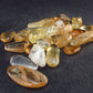Lot of 25 Golden Scapolite Tumbled Stones from Tanzania - 138 Carats