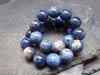 Dumortierite Genuine Bracelet ~ 7 Inches ~ 8mm Round Beads