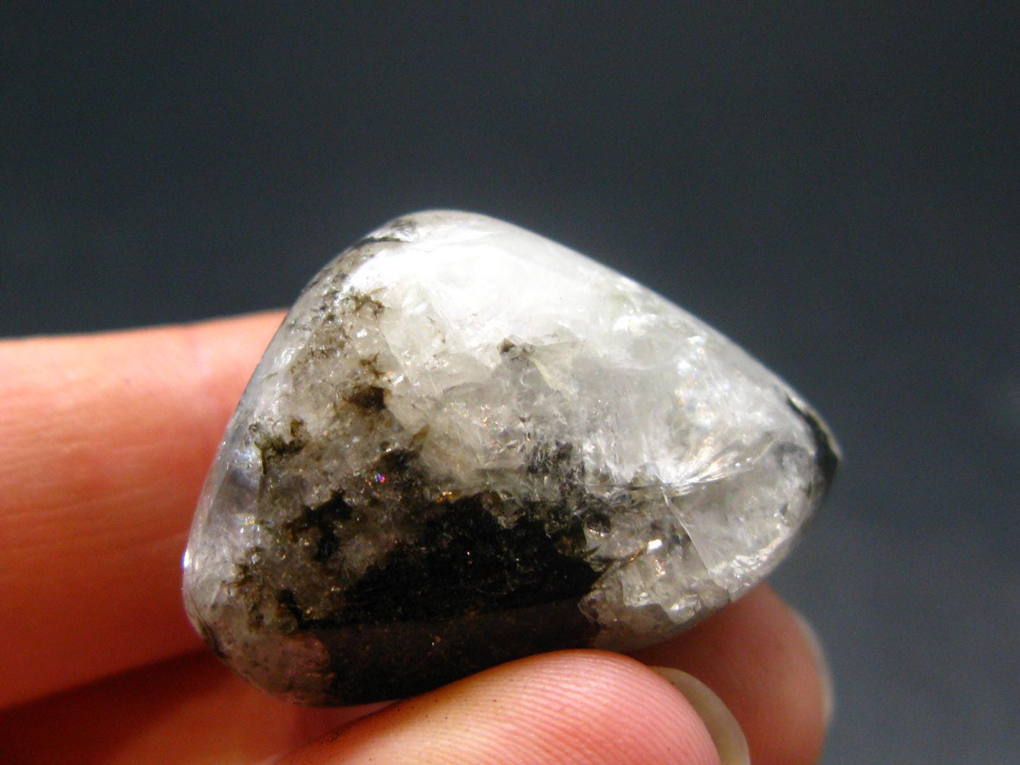 Gem Phenakite Phenacite Tumbled Stone From Russia - 62.40 Carats - 1.1"