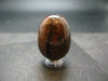 Chiastolite Variety of Andalusite Egg from China - 1.3"