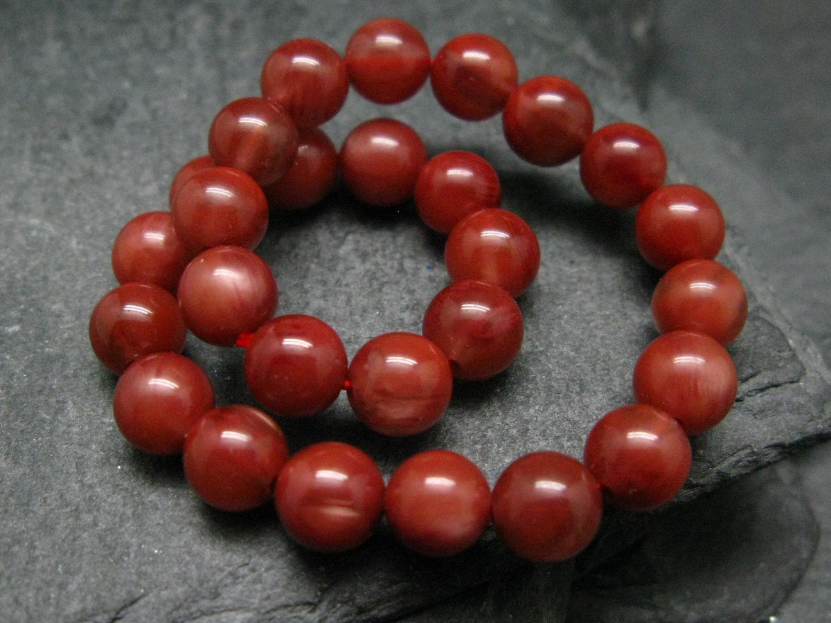 Andesine Genuine Bracelet ~ 7 Inches ~ 6mm Round Beads