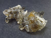 Lot of 3 Natural Large Terminated Smoky Quartz Crystal Pendants from Brazil