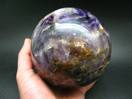 Rare Auralite Super 23 Large Sphere Ball Amethyst From Canada - 4.9" - 2530 Grams