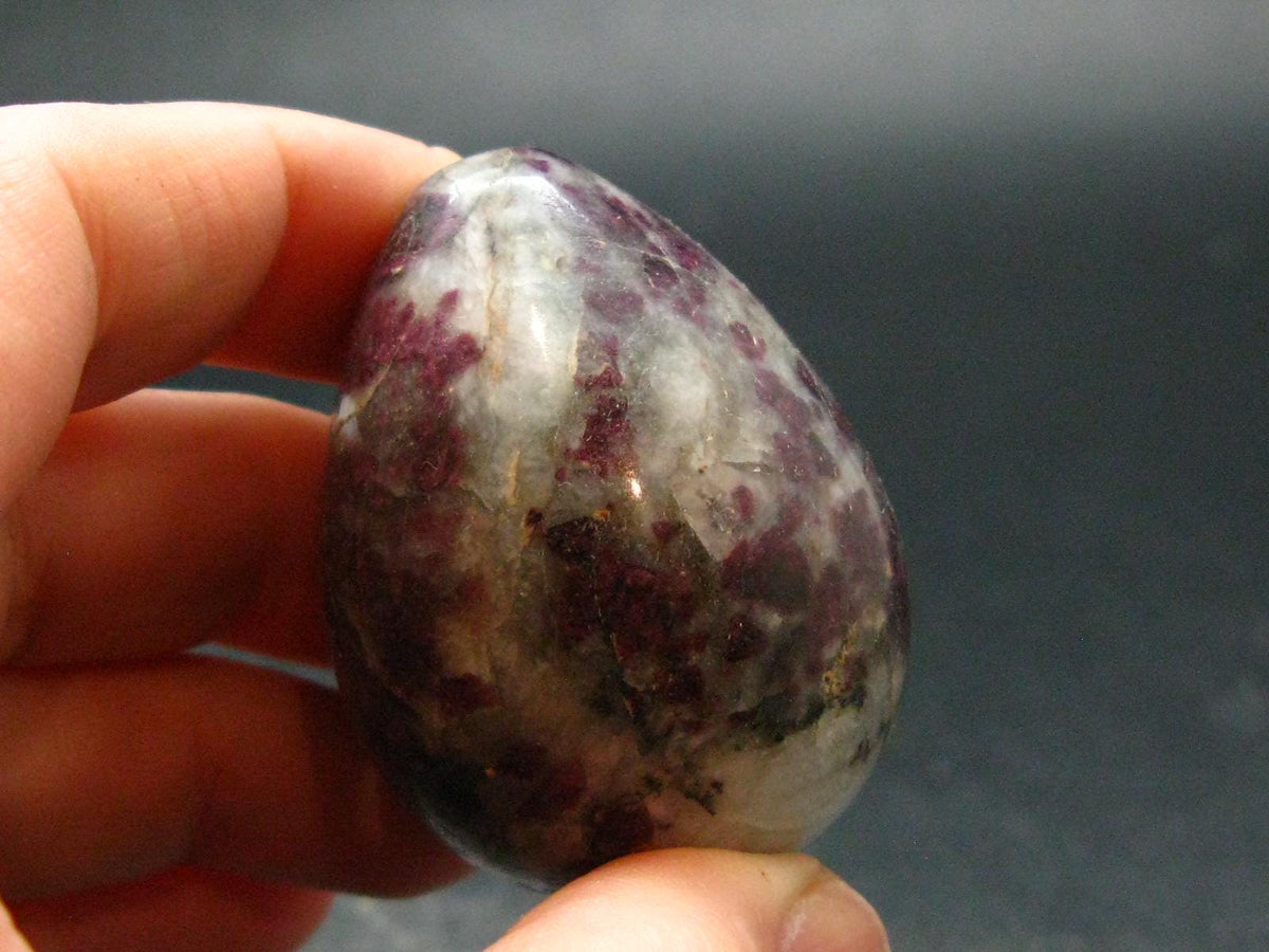 Red Tourmaline Egg From Brazil - 1.8"