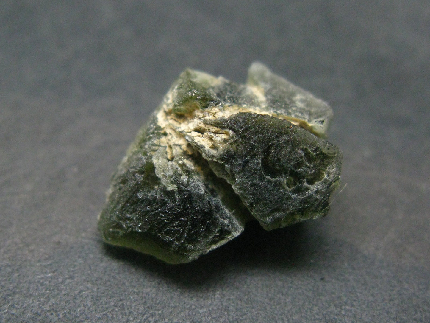 Moldavite Tektite Raw Piece from Czech Republic - 0.7" - 10.55 Carats - 2.11 Grams