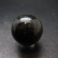 Nuumite Nuummite Sphere Ball From Greenland - 1.1" - 38.31 Grams