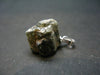 Extremely Rare Raw Gem Green Kornerupine Silver Pendant Crystal From Tanzania - 3.63 Grams - 0.9"