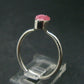 Rhodochrosite Silver Ring From Alma Colorado - 2.08 Grams - Size 8