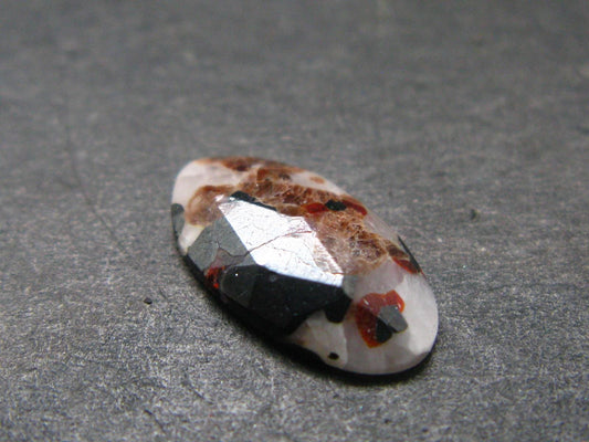 Very Rare Zincite Zinkite & Willemite Cabochon From USA - 2.85 Carats