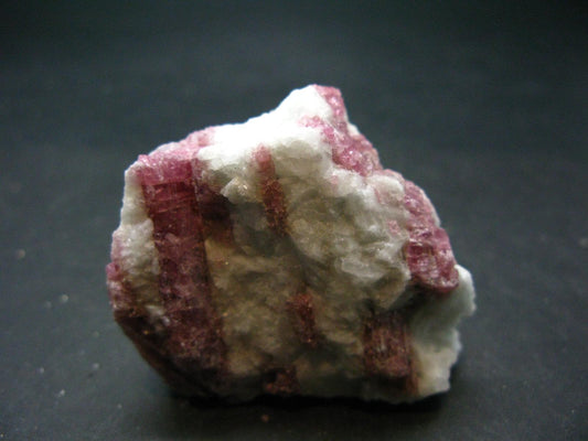 Pink Tourmaline In Quartz Cluster From Brazil - 1.9"
