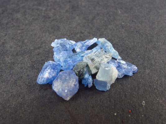 Lot of 10 Rare Gem Jeremejevite Crystals From Namibia - 7.45 Carats