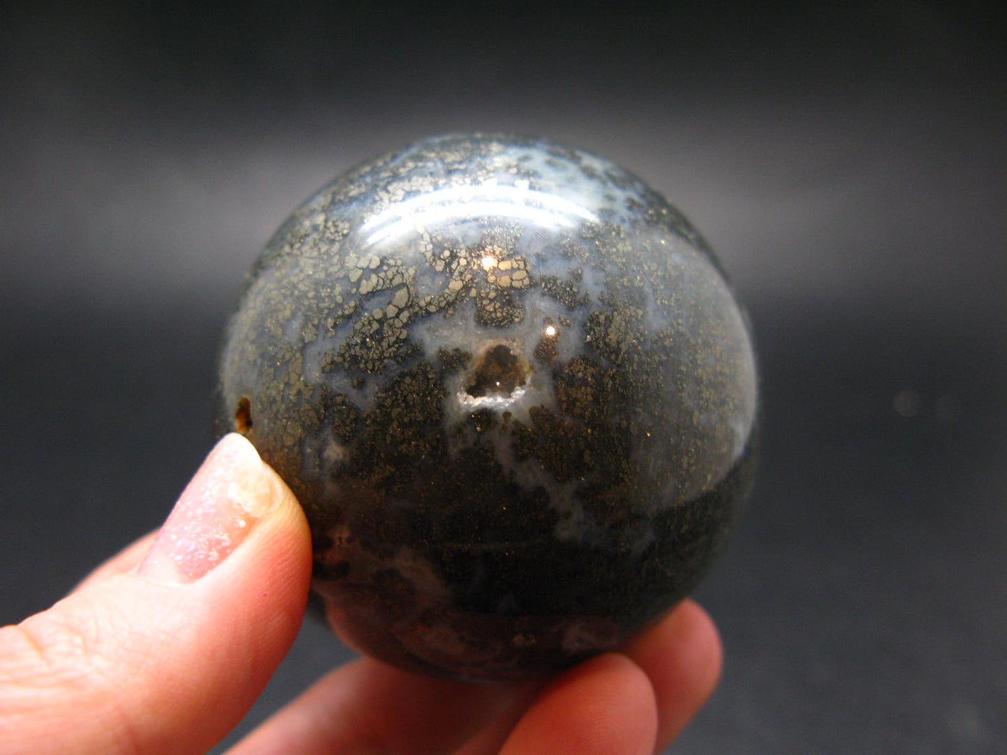 Healers Gold Sphere from USA - 2.2" - 276.76 Grams