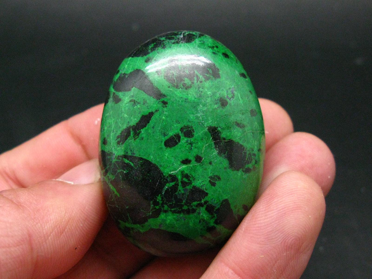 Large Uvarovite Garnet Polished Stone From Russia - 73.59 Grams