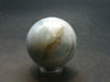 Blue Aquamarine Sphere Ball From Brazil - 1.3" - 51.46 Grams