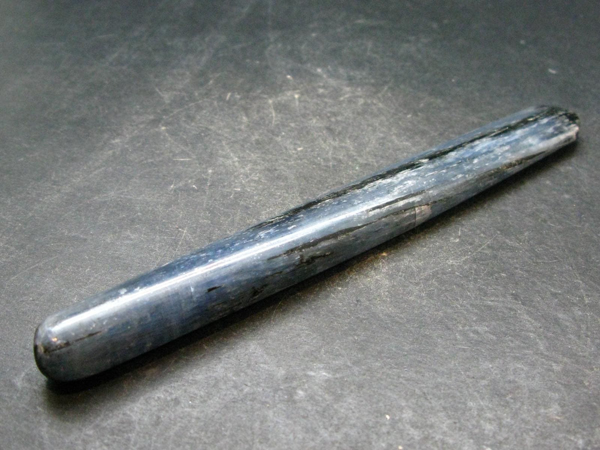 Blue Kyanite Tumbled Stone From Brazil - 5.2"