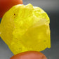 Large Yellow Sulphur Sulfur Crystal Italy - 1.0"