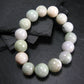 Jade Jadeite Genuine Bracelet ~ 7 Inches ~ 13mm Round Beads