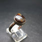 Fire Agate Ring From Mexico - Size 7 - 3.7 Grams