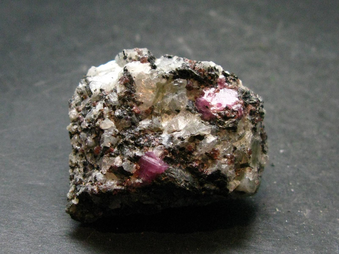 Ruby Cluster on Matrix From Russia - 1.4" - 33.94 Grams