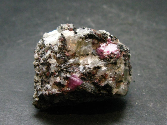 Ruby Cluster on Matrix From Russia - 1.4" - 33.94 Grams