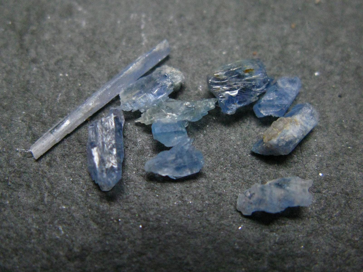 Lot of 10 Rare Gem Jeremejevite Crystals From Namibia - 2.59 Carats