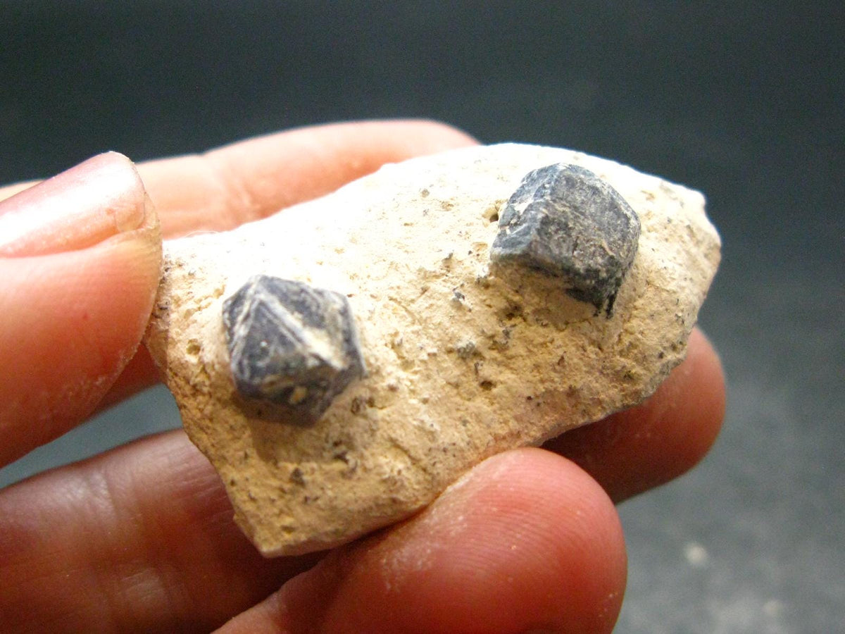 Large Blue Sapphire Corundum Cluster From Madagascar - 1.5"