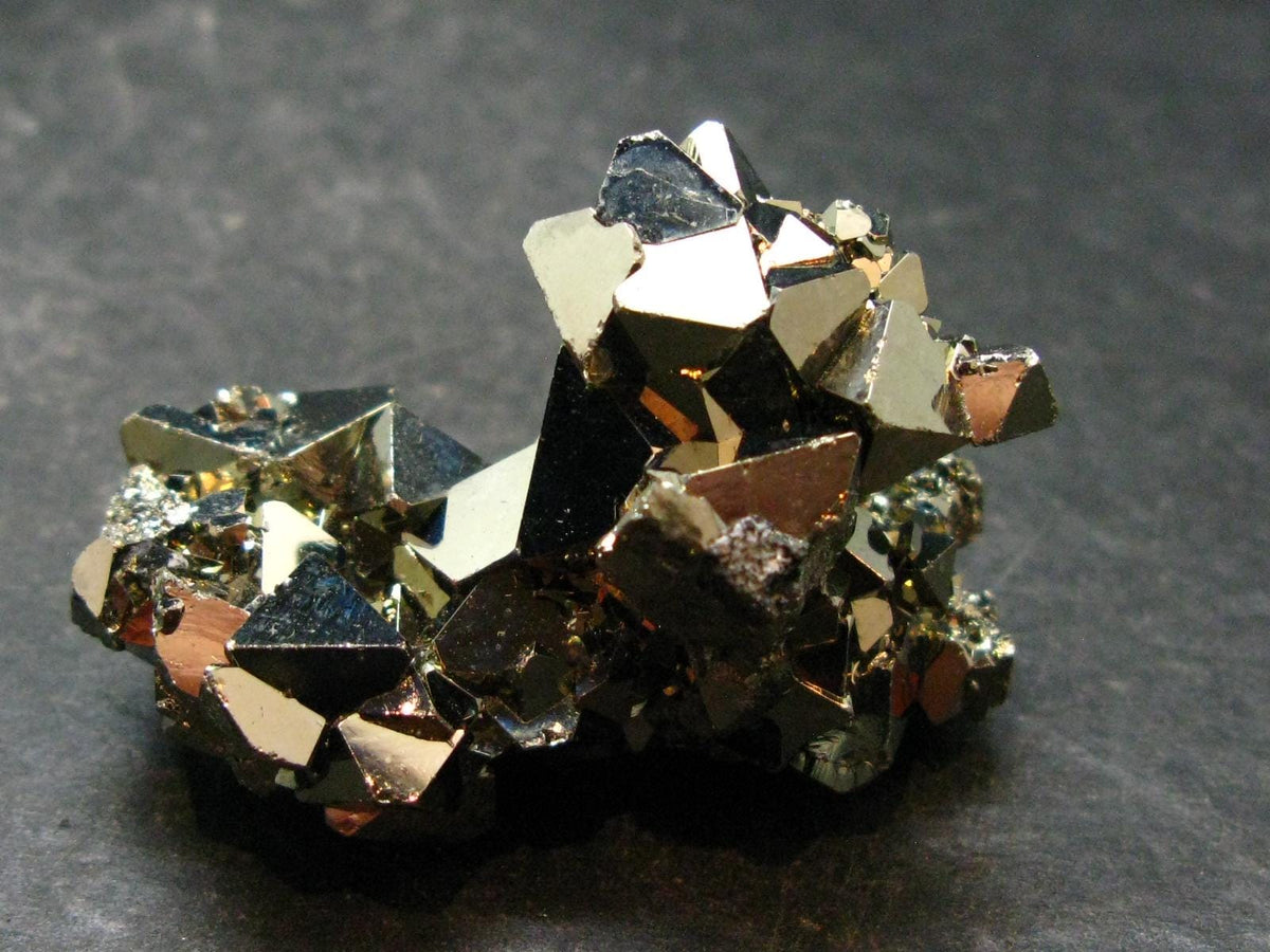 Pyrite Cluster From Peru - 1.7" - 37.46 Grams