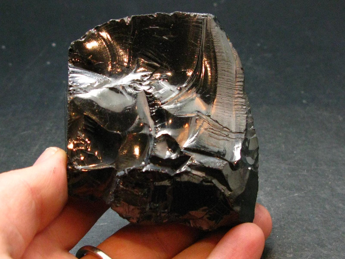 Elite Shungite Raw Piece from Russia - 2.6" - 111.82 Grams