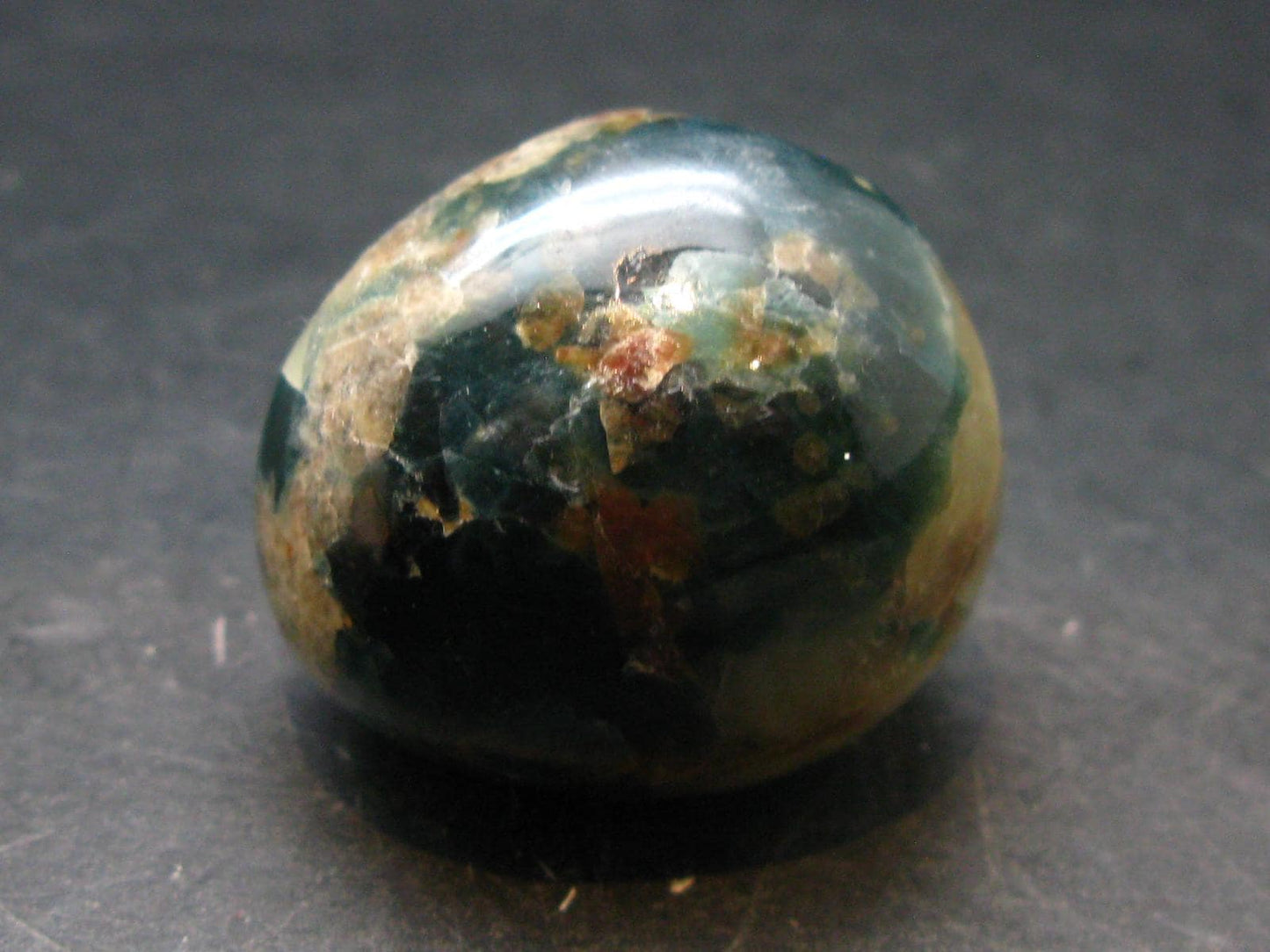 Extremely Rare Tumbled Grandidierite Stone From Madagascar - 1.8" - 283.20 Carats