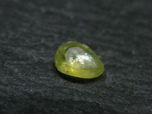 Rare Gem Brucite Cut Stone from Pakistan - 0.42 Carats