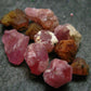 Rare Lot of 10 Pezzottaite Pink Beryl Crystals from Madagascar - 12.85 Carats