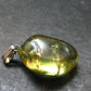 Large Gold Apatite Tumbled Pendant from Mexico - 6.32 Grams - 1.2"