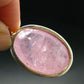 Pink Morganite Silver Pendant From Brazil - 1.5" - 9.71 Grams
