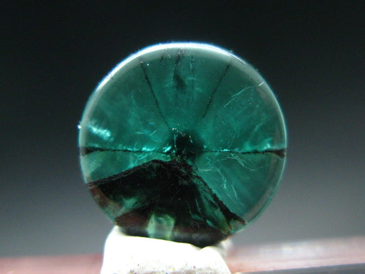 Beautiful Rare Gem Trapiche Emerald From Colombia - 4.80 Carats - 12x12mm