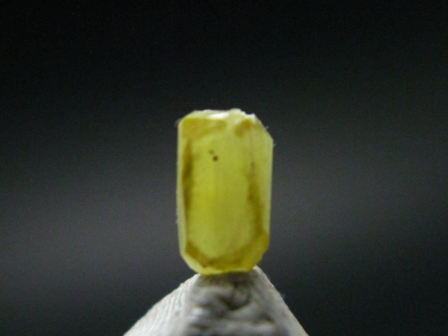 Rare Gem Ettringite Cut Stone From South Africa - 0.32 Carats
